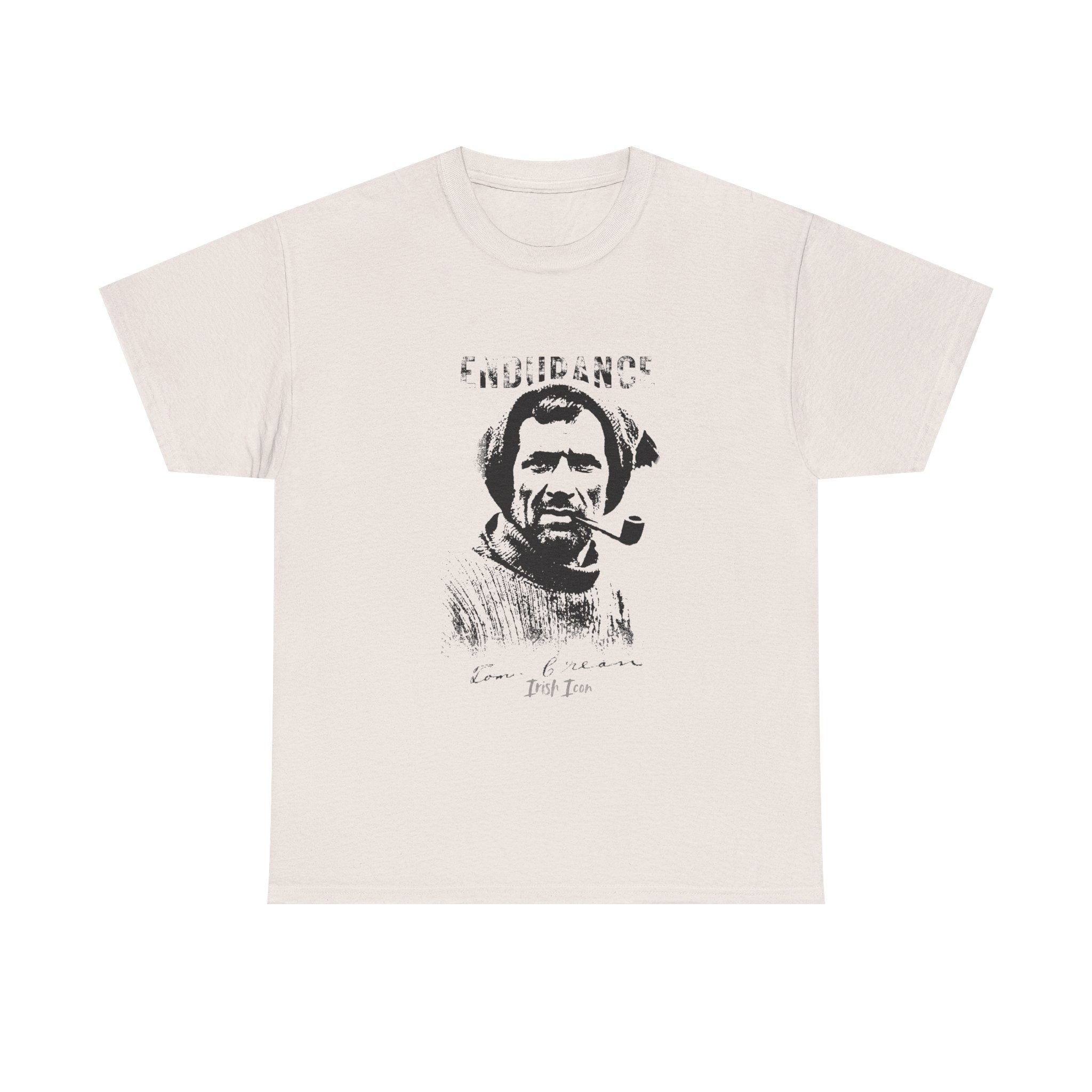 Tom Crean - Authentic Signature Tee, Irish Explorer Gift Shirt, Antarctic Adventurer T-Shirt,  Vintage Style Unisex Cotton Tee