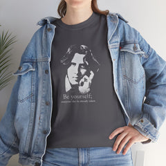 Copy of Oscar Wilde - Be yourself; everyone else is already taken.  Iconic Quote T-Shirt