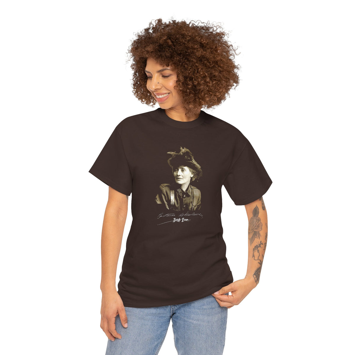 Copy of Constance Markievicz - Authentic signature tee