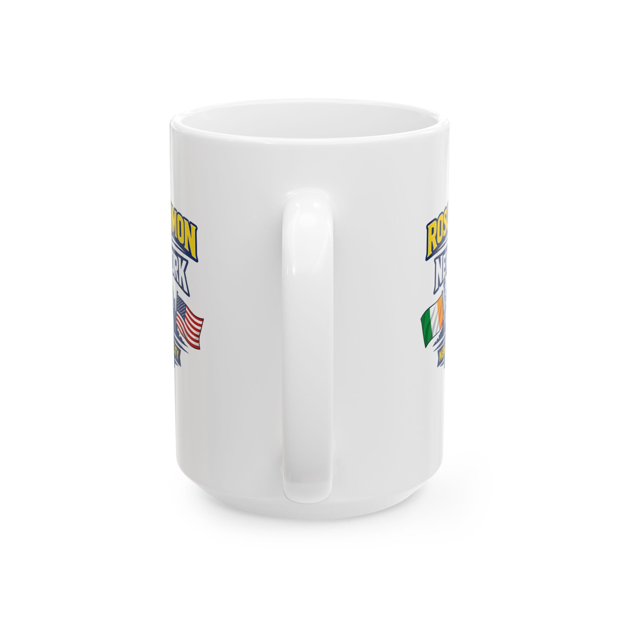 Roscommon v New York – NYC 2026 Commemorative Mug (USA & IRISH FLAG) (11oz & 15oz)