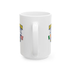 Roscommon v New York – NYC 2026 Commemorative Mug (USA & IRISH FLAG) (11oz & 15oz)