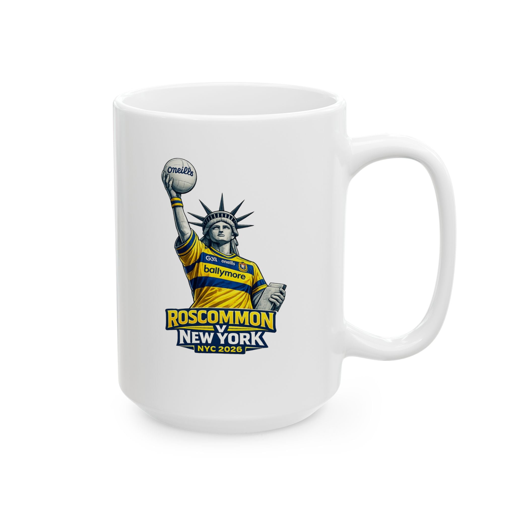 Roscommon v New York – NYC 2026 Commemorative Mug (11oz & 15oz)