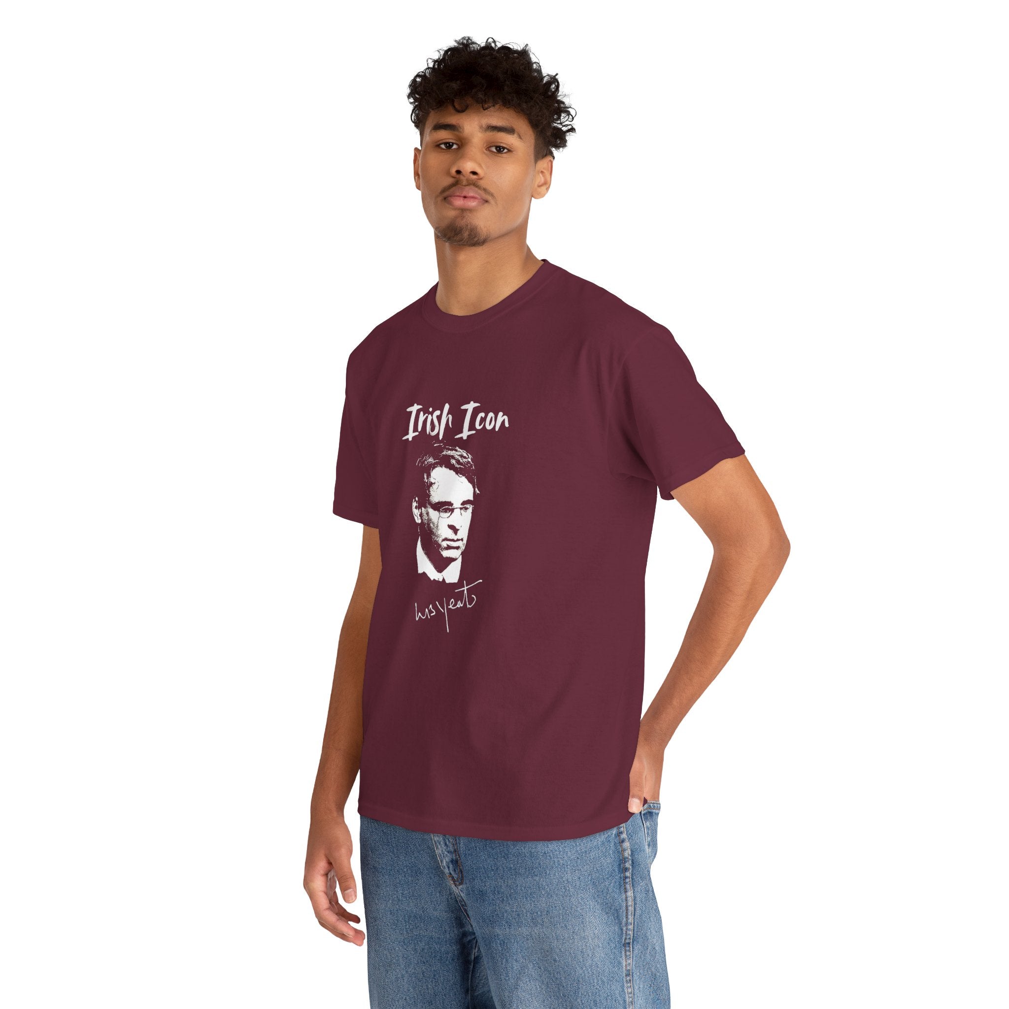 W.B. Yeats - Irish Icon Series Unisex Tee, W.B. Yeats