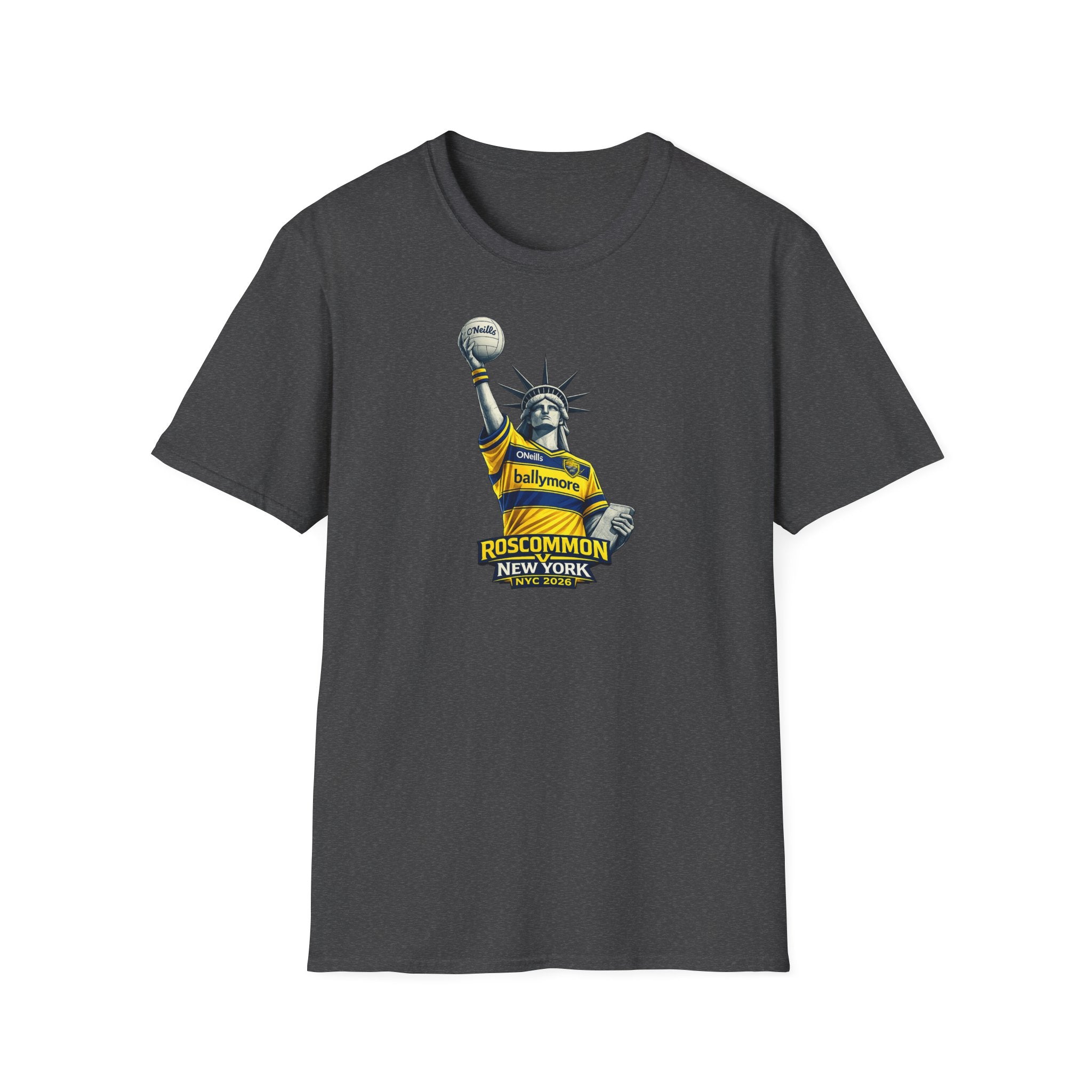 Roscommon V New York Statue of Liberty Comemorative T‑Shirt