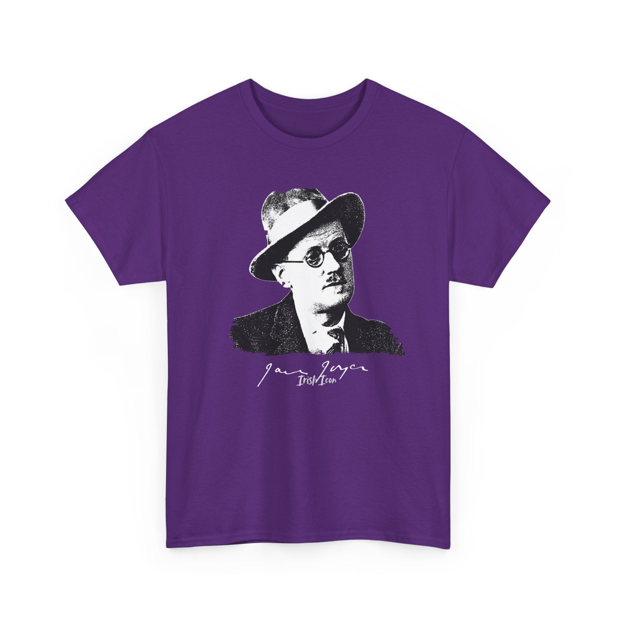 James Joyce with authentic signature.