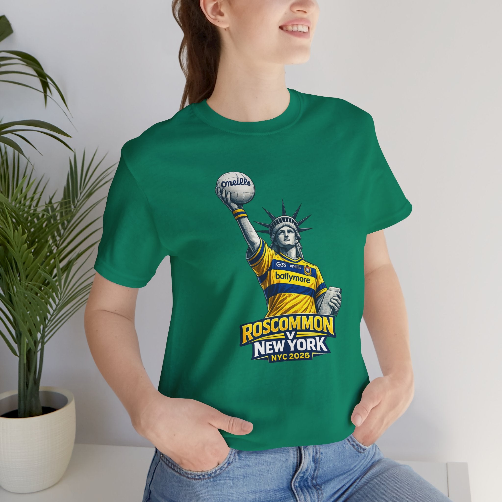 Copy of Roscommon v New York NYC 2026 Commemorative Tee - Lady Rossie