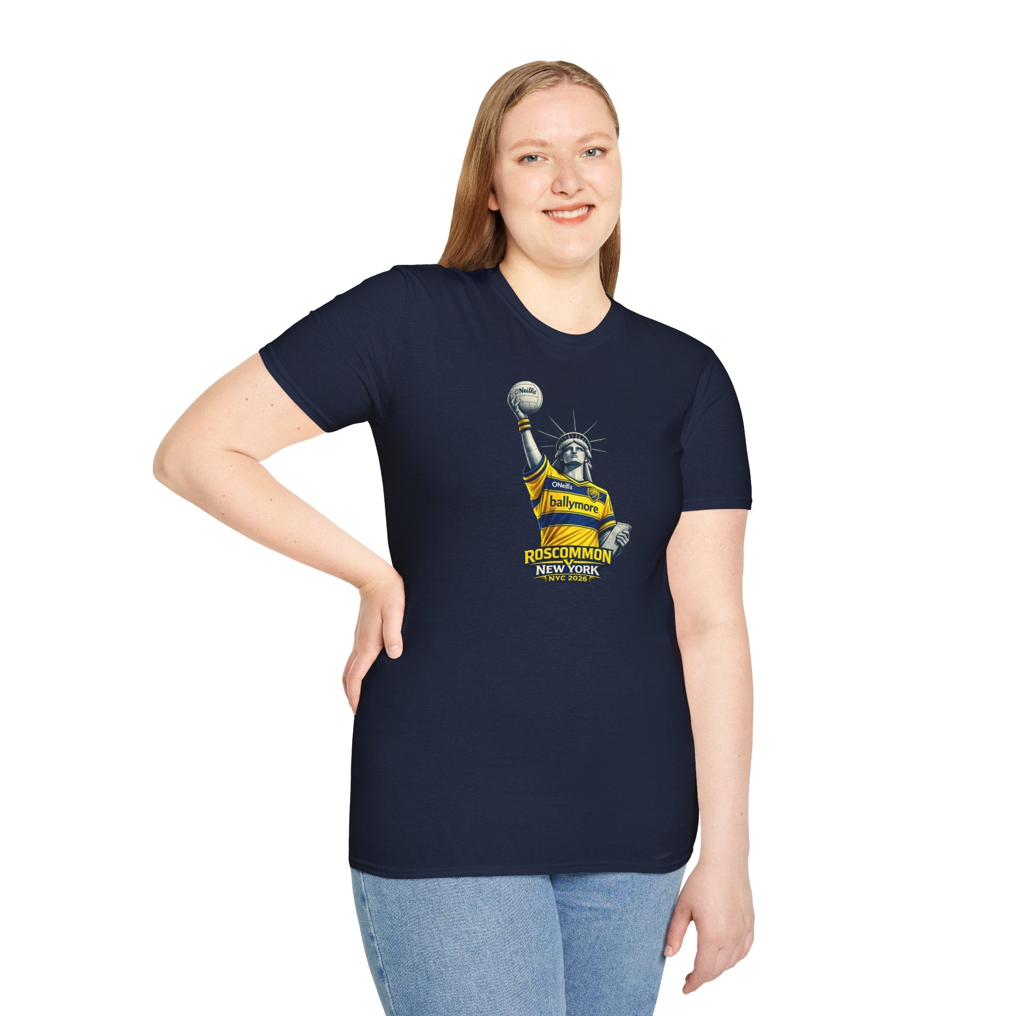 Roscommon V New York Statue of Liberty Comemorative T‑Shirt