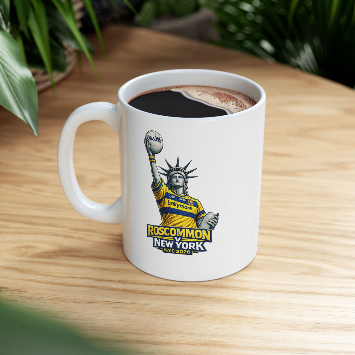 Roscommon v New York – NYC 2026 Commemorative Mug (11oz & 15oz)