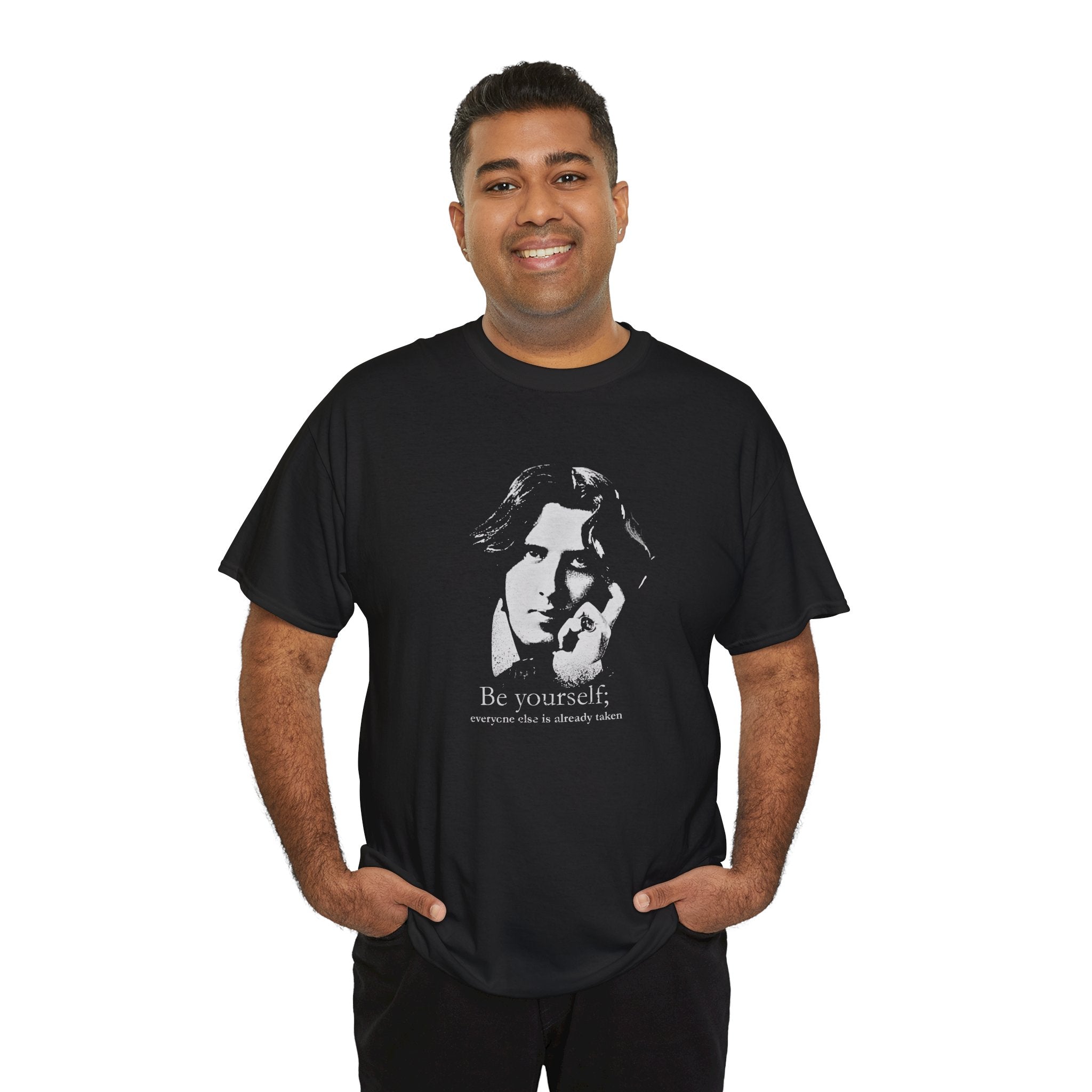 Copy of Oscar Wilde - Be yourself; everyone else is already taken.  Iconic Quote T-Shirt