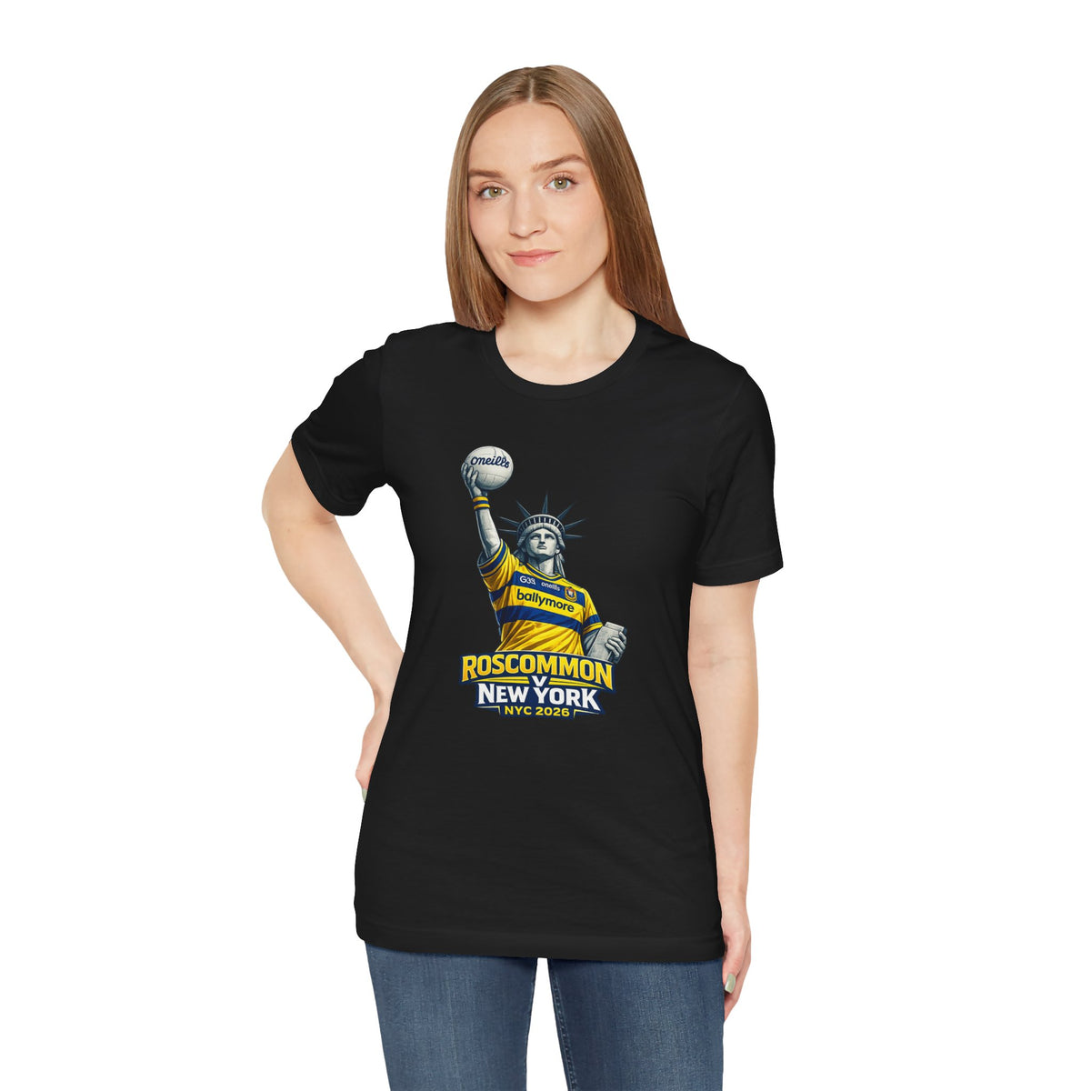 Copy of Roscommon v New York NYC 2026 Commemorative Tee - Lady Rossie