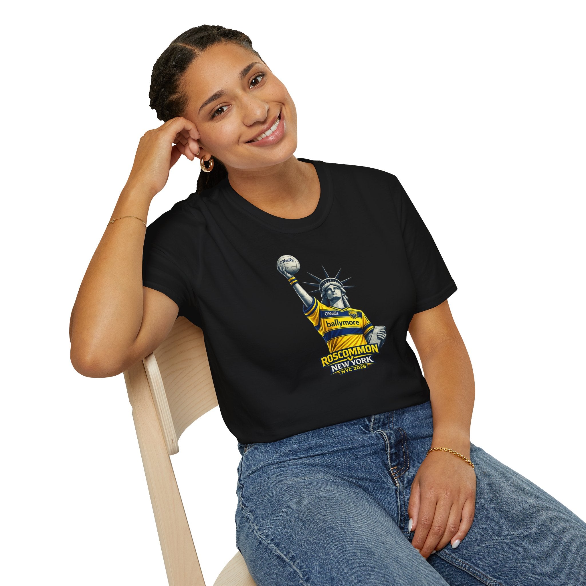 Roscommon V New York Statue of Liberty Comemorative T‑Shirt