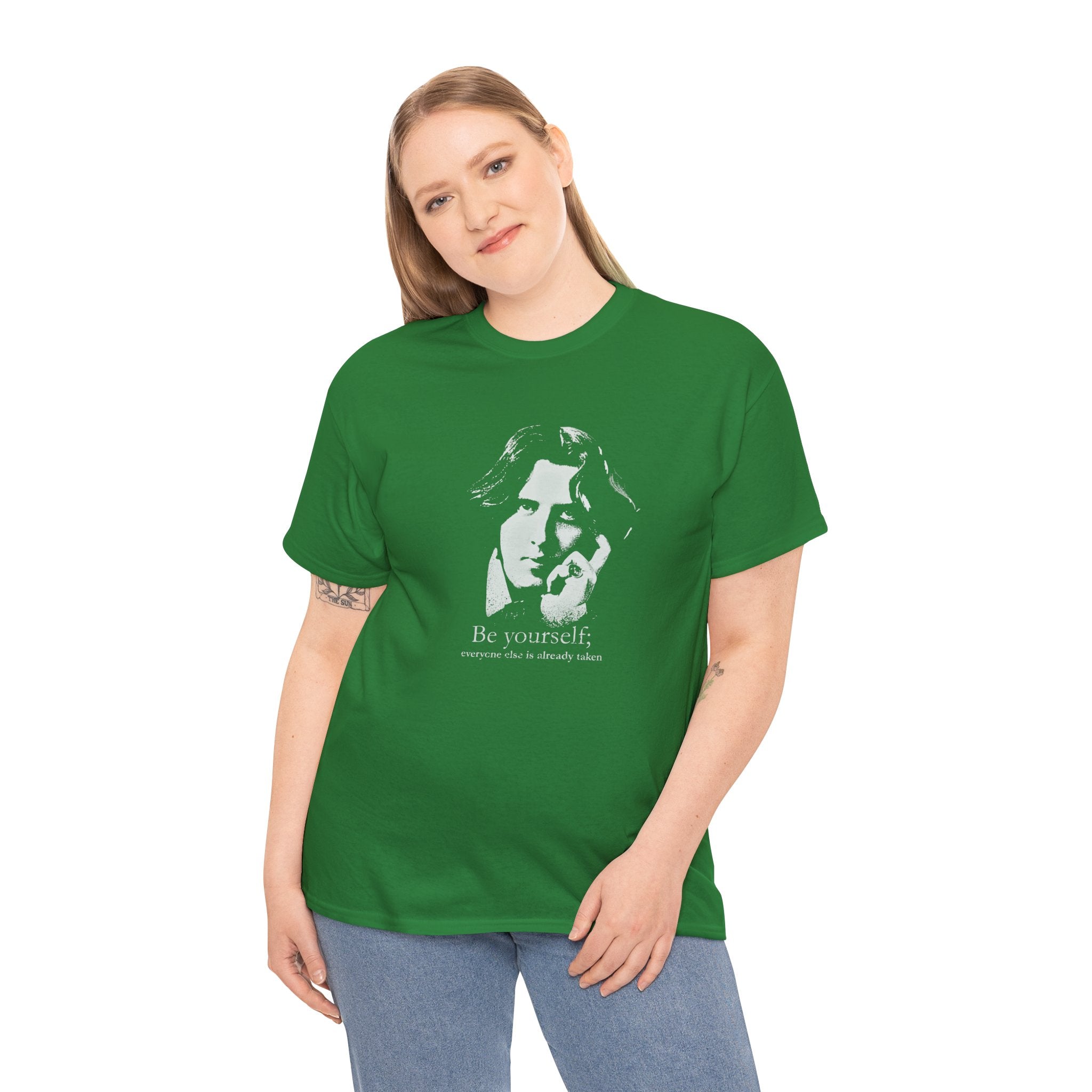 Copy of Oscar Wilde - Be yourself; everyone else is already taken.  Iconic Quote T-Shirt