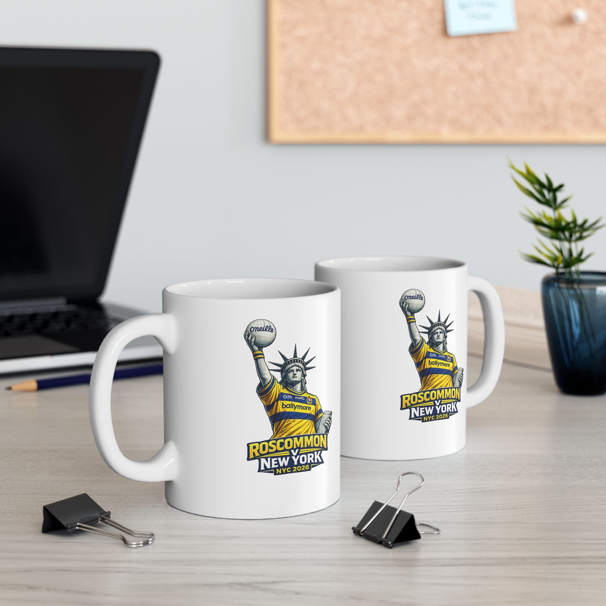 Roscommon v New York – NYC 2026 Commemorative Mug (11oz & 15oz)