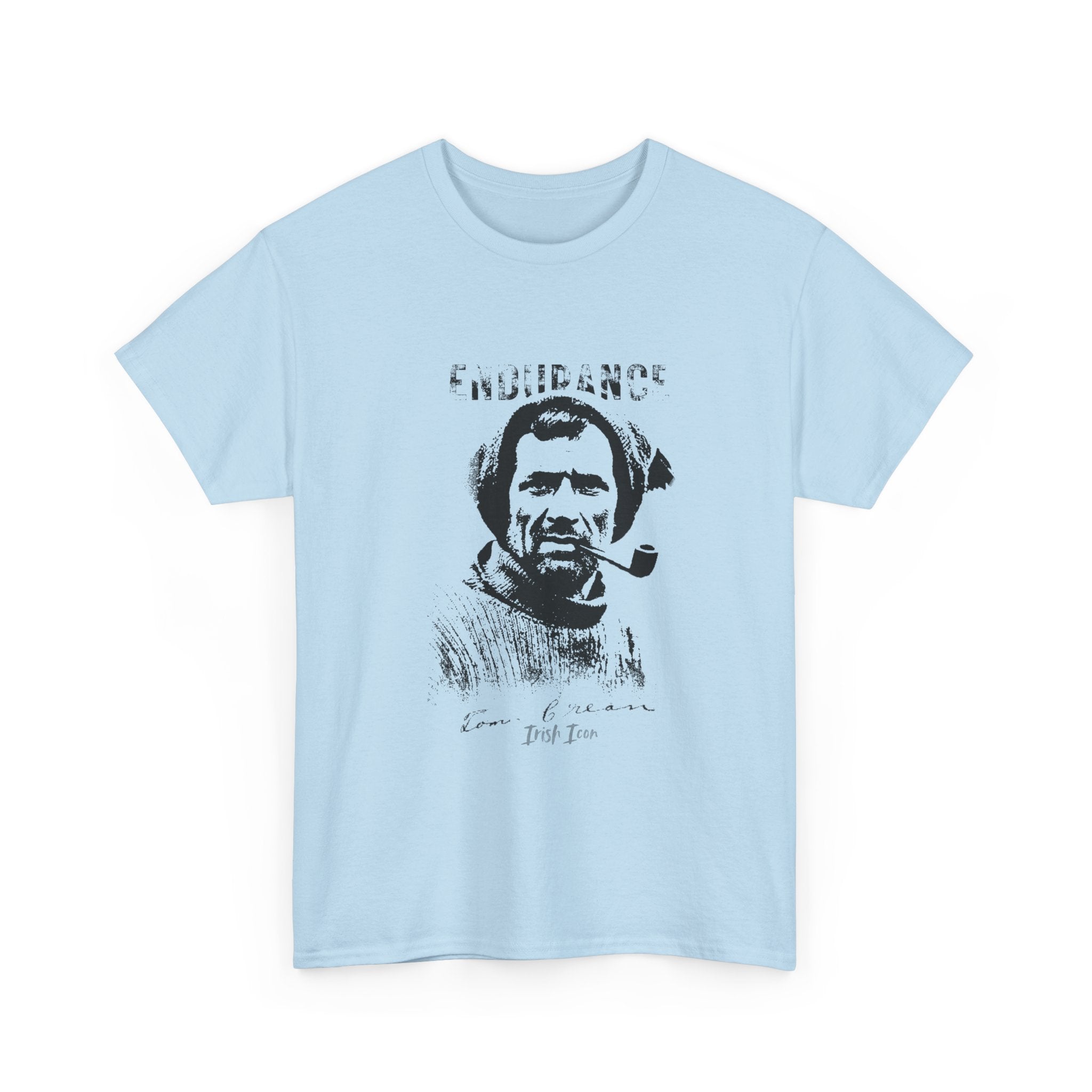 Tom Crean - Authentic Signature Tee, Irish Explorer Gift Shirt, Antarctic Adventurer T-Shirt,  Vintage Style Unisex Cotton Tee