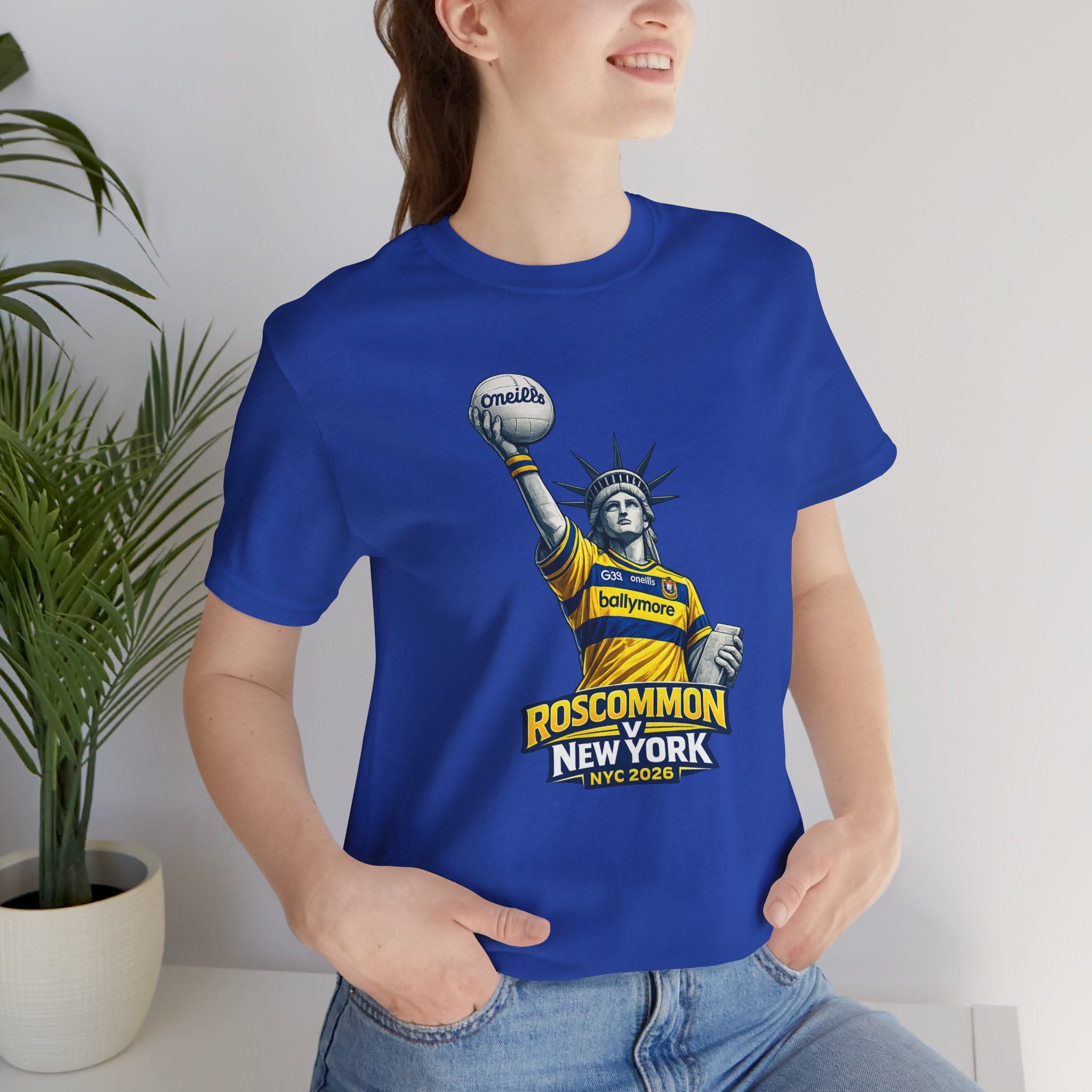 Copy of Roscommon v New York NYC 2026 Commemorative Tee - Lady Rossie