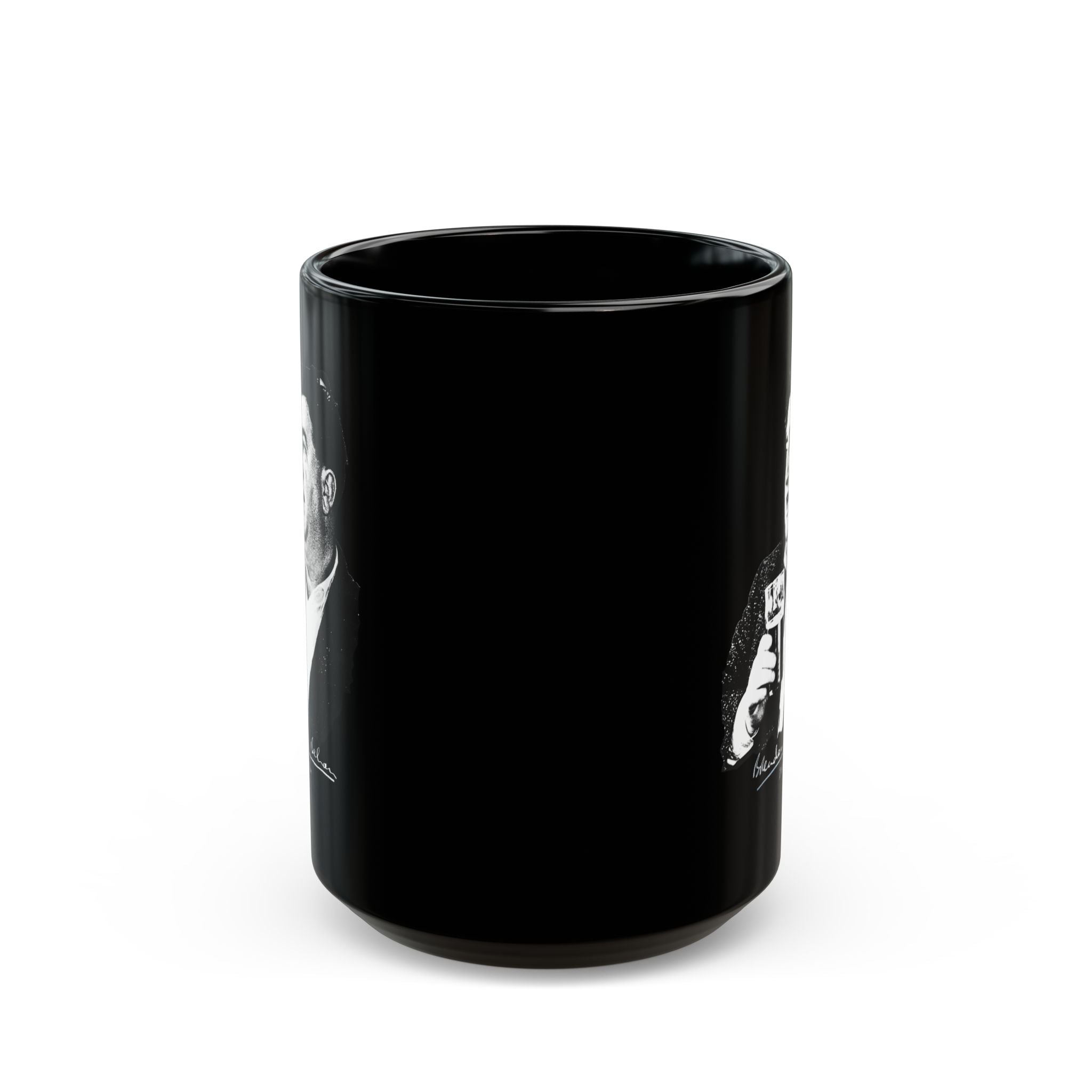 Brendan Behan Coffee Mug - Iconic Image with a pint of Guinness