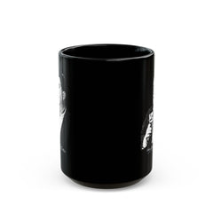 Brendan Behan Coffee Mug - Iconic Image with a pint of Guinness