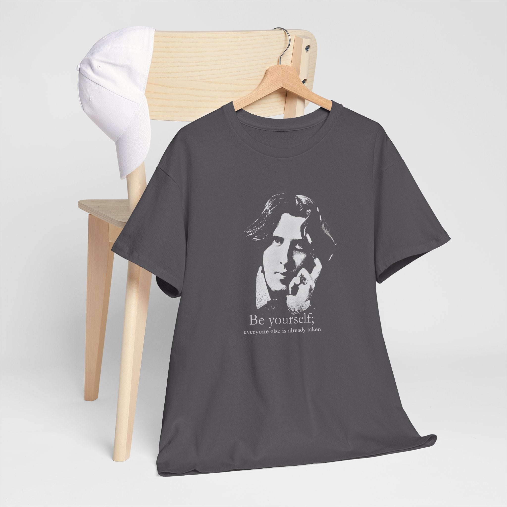 Copy of Oscar Wilde - Be yourself; everyone else is already taken.  Iconic Quote T-Shirt