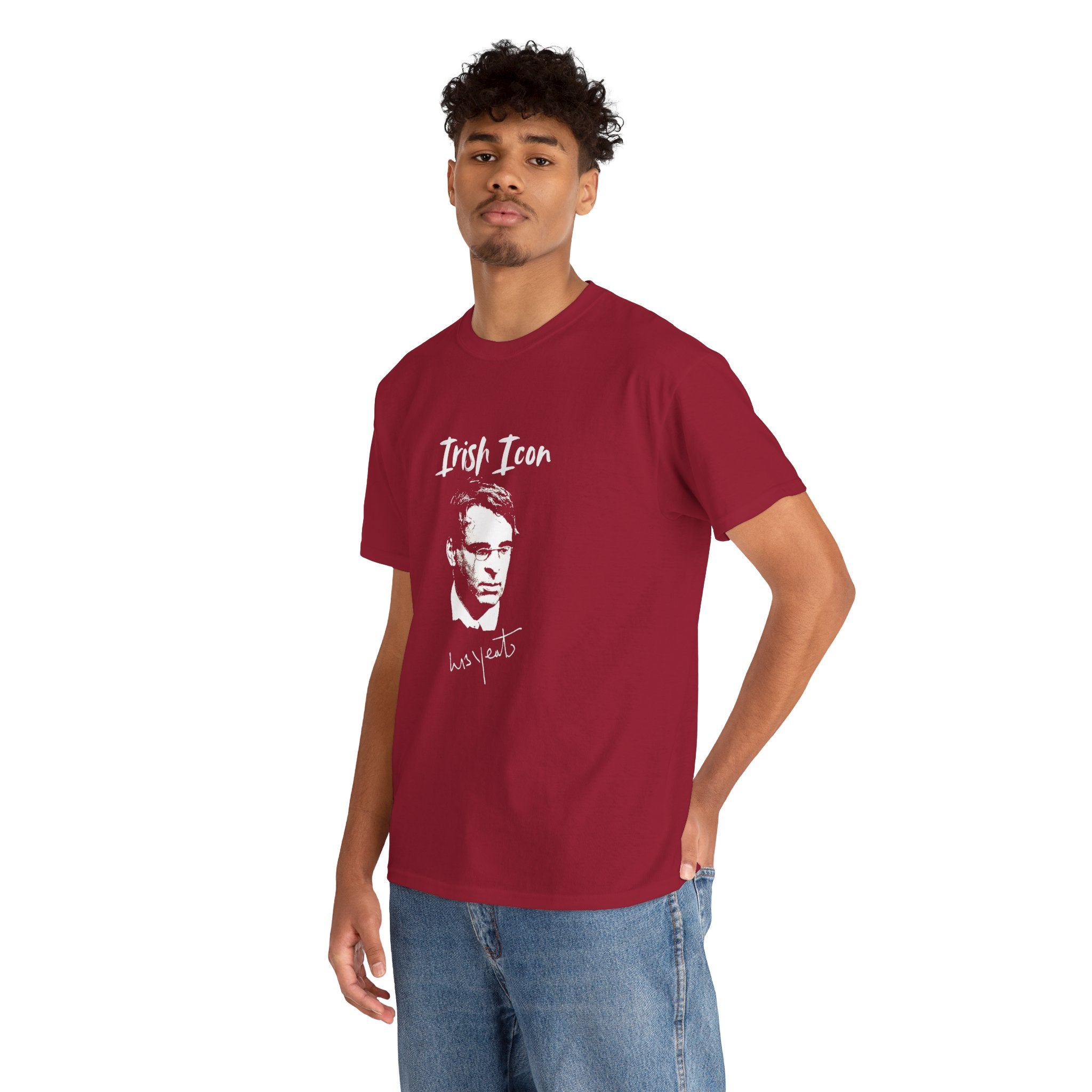 W.B. Yeats - Irish Icon Series Unisex Tee, W.B. Yeats