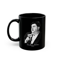 Brendan Behan Coffee Mug - Iconic Image with a pint of Guinness