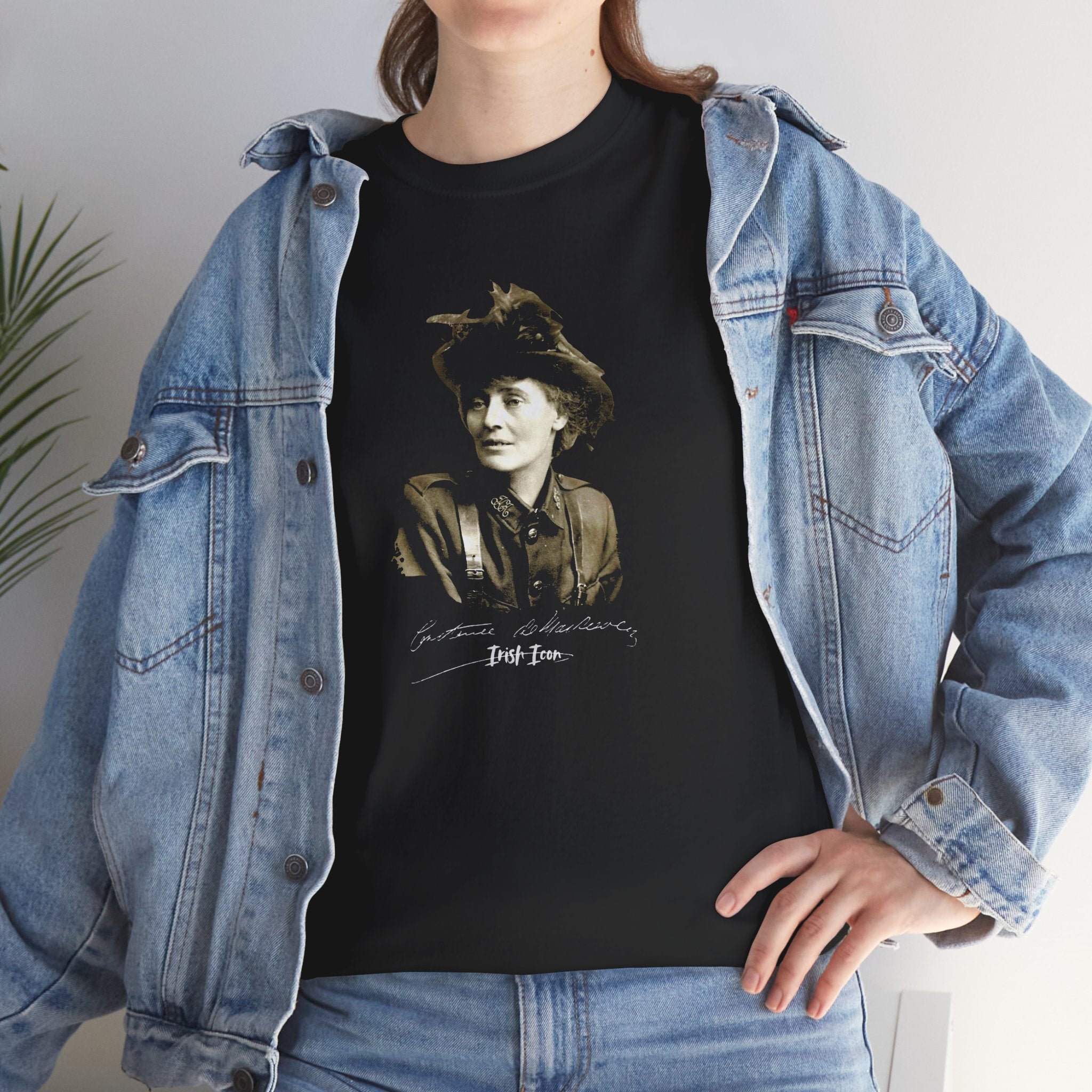 Copy of Constance Markievicz - Authentic signature tee