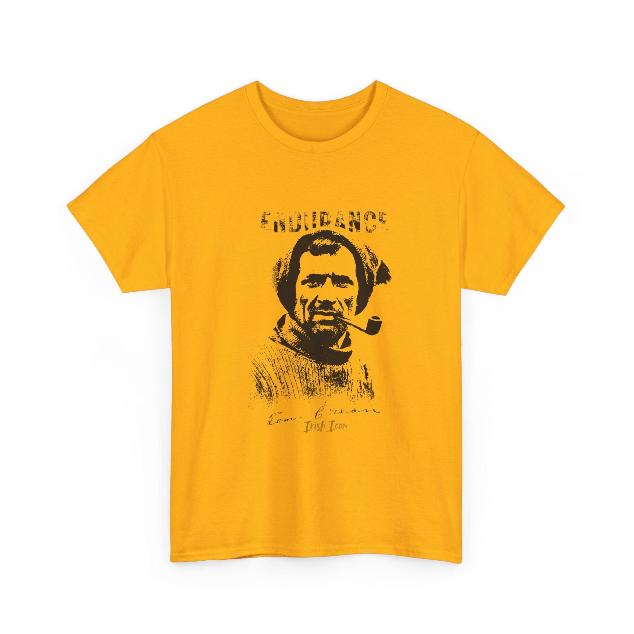 Tom Crean - Authentic Signature Tee, Irish Explorer Gift Shirt, Antarctic Adventurer T-Shirt,  Vintage Style Unisex Cotton Tee