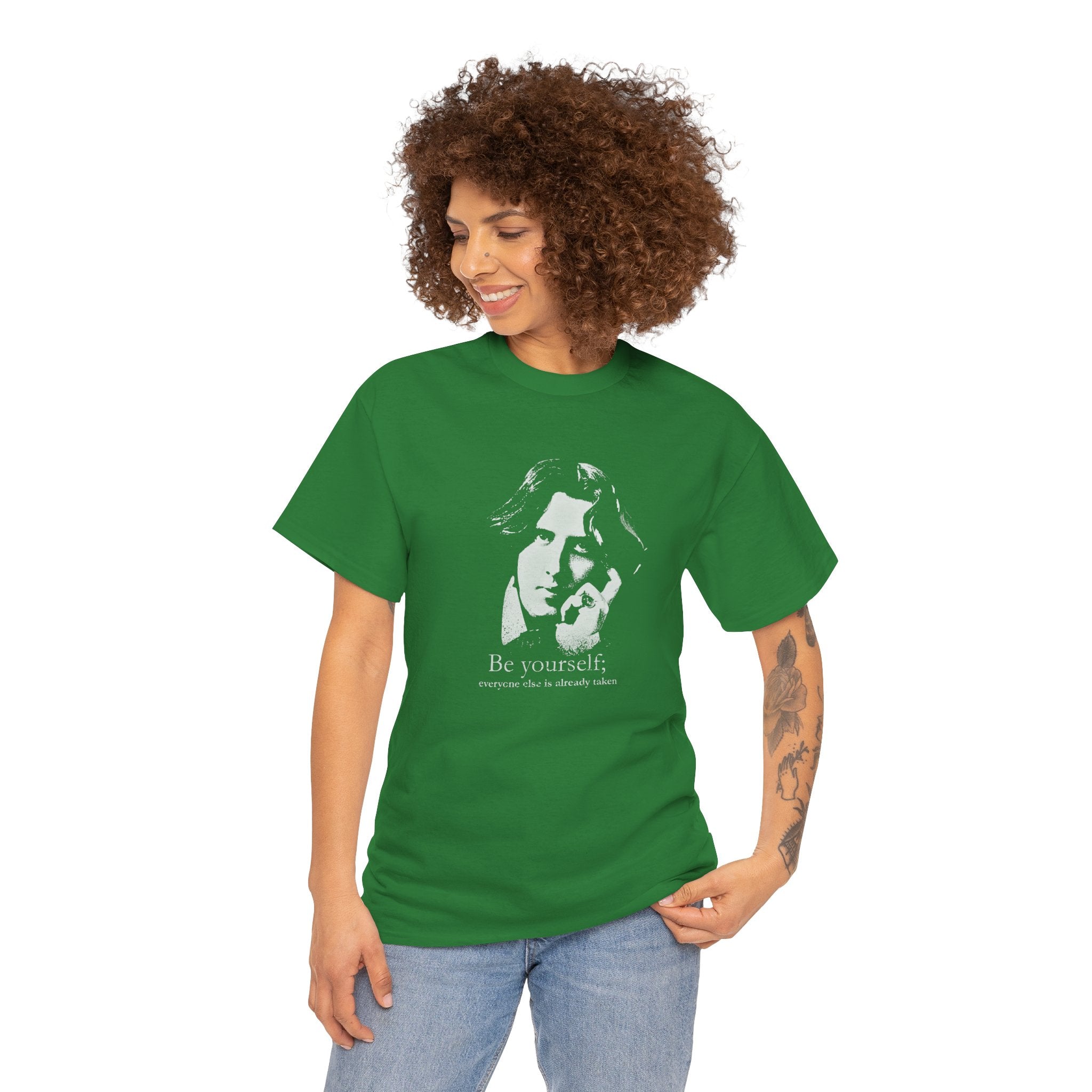 Copy of Oscar Wilde - Be yourself; everyone else is already taken.  Iconic Quote T-Shirt