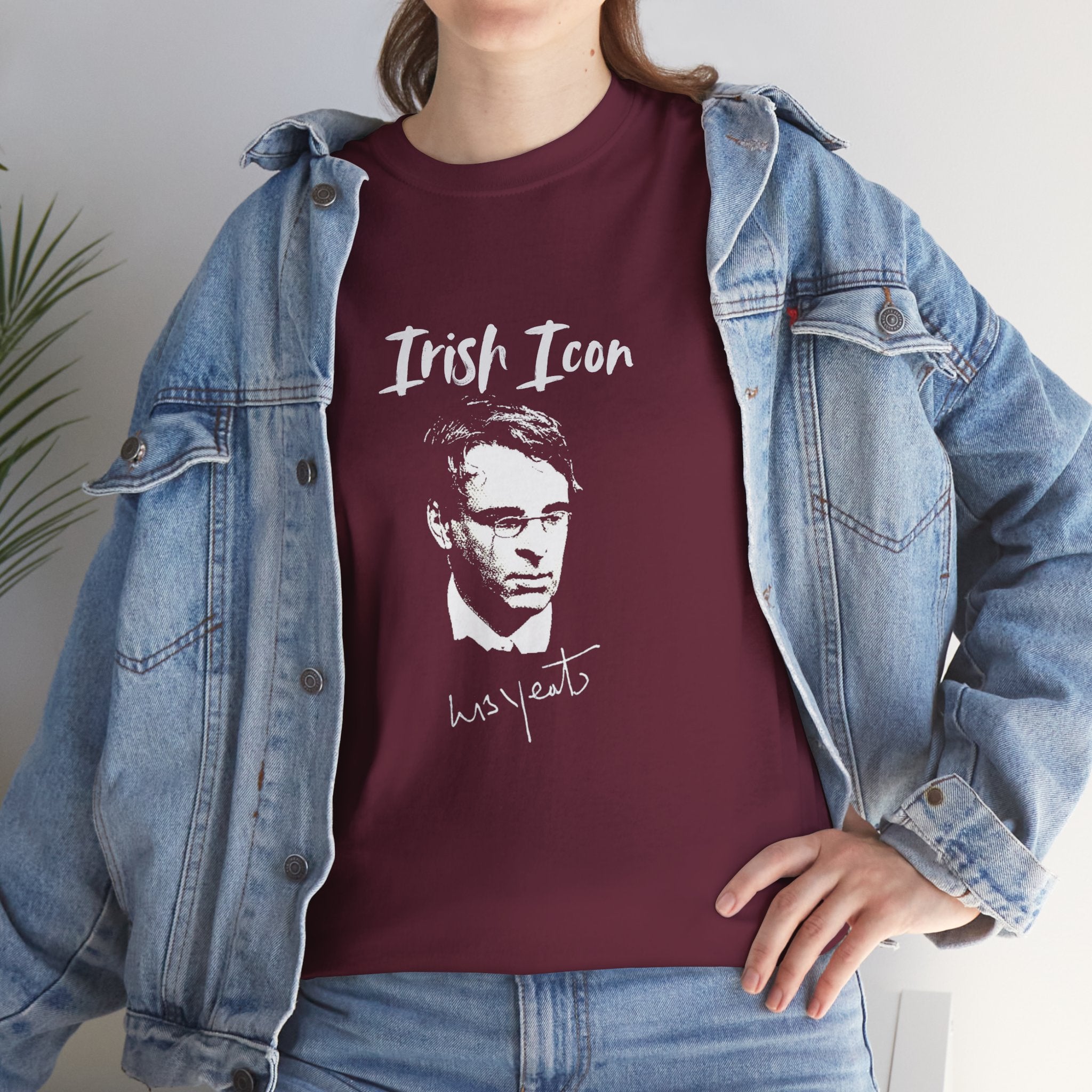 W.B. Yeats - Irish Icon Series Unisex Tee, W.B. Yeats