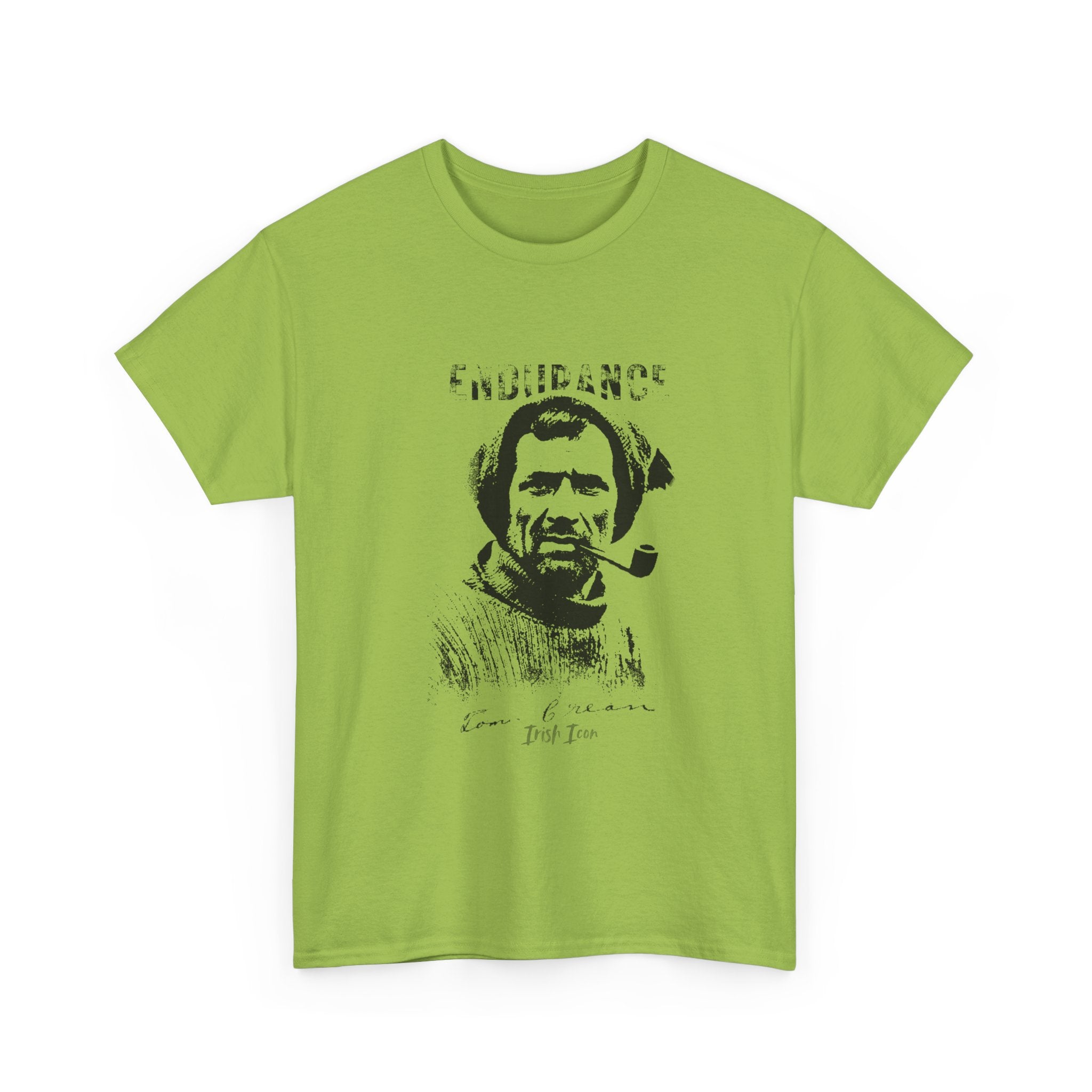 Tom Crean - Authentic Signature Tee, Irish Explorer Gift Shirt, Antarctic Adventurer T-Shirt,  Vintage Style Unisex Cotton Tee