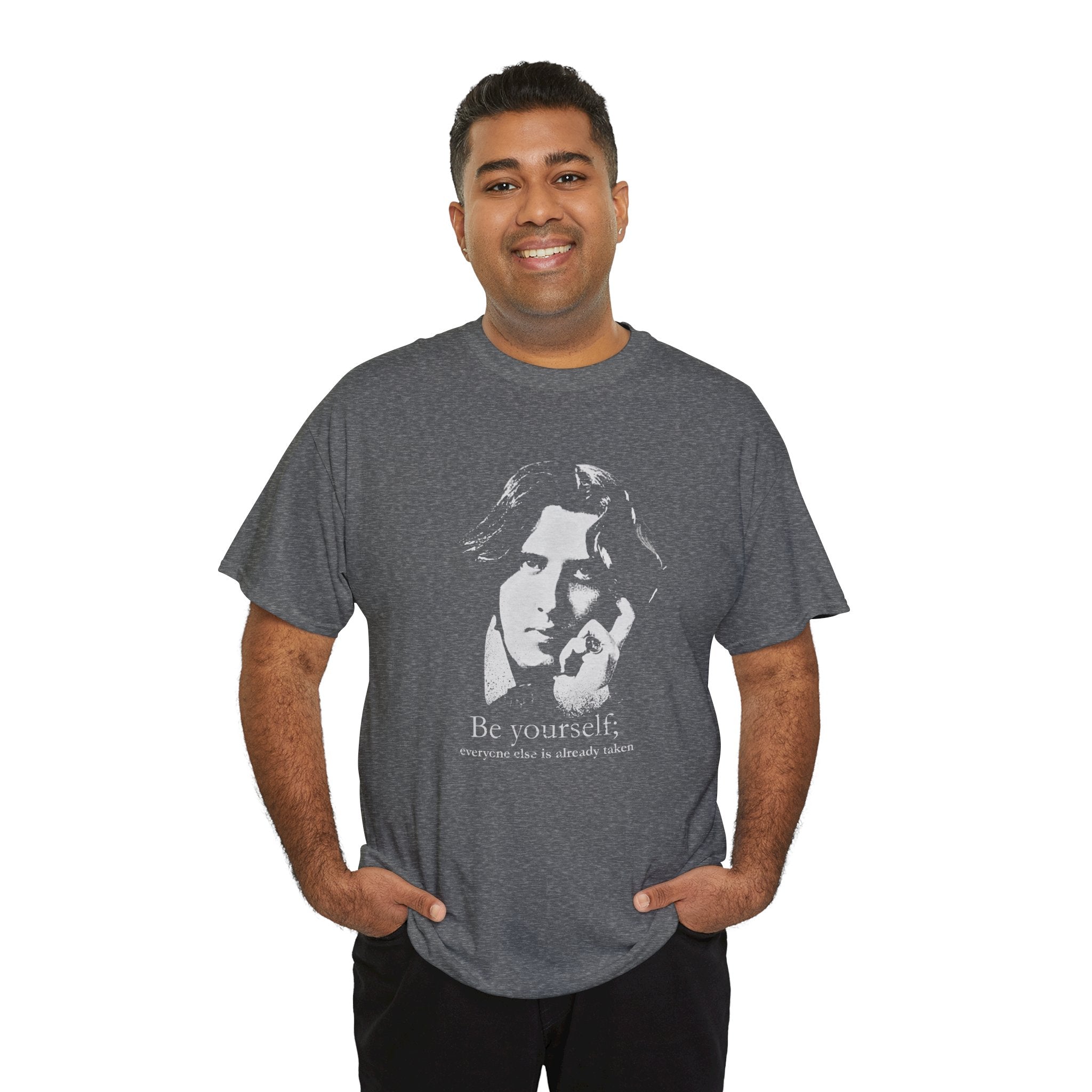 Oscar Wilde - Be yourself; everyone else is already taken.  Iconic Quote T-Shirt